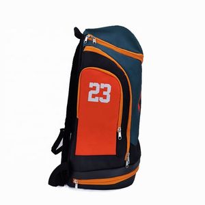 Prix de gros Sac de basket-ball de sport antivol Sac à dos étanche à cordon Fermeture à glissière Équipe d'entraînement décontractée Impression de logo - Product Image 6