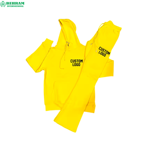 เสื้อผ้าสตรีทแวร์ Behram International ผ้าฝ้าย 100% เนื้อหนา ระบายอากาศได้ดี เป็นมิตรกับสิ่งแวดล้อม เสื้อพูลโอเวอร์สำหรับฤดูหนาว ชุดวอร์มสำหรับวิ่งออกกำลังกาย - Product Image 2
