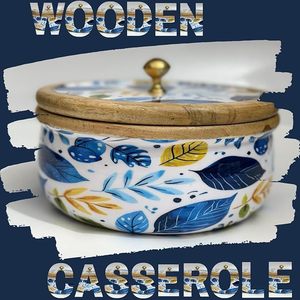 Caja de Madera Resistente para Chapati con Tapa Abatible para Regalos, Diseño Multifuncional Hecho a Mano, Mantiene los Rotis Suaves y Listos para Servir - AALIYAN IMPEX - Product Image 5