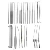 Instruments de tympanoplastie, ensemble de 101 pièces, micro-chirurgie auriculaire manuelle, classe II, CCC, garantie de 2 ans, Dii-TIS-7657 par DEBONAIRII