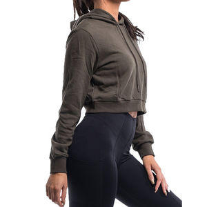 <b>Black</b> <b>Womens</b> Sweatshirt Crop <b>Hoodie</b> Jumper Ladies <b>Women</b> <b>Hoodie</b> Custom Wholesale <b>Women</b> Hoodies Sweatshirts - Product Image 4