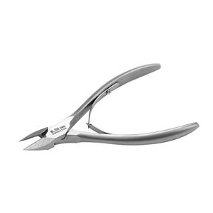 Pinces à ongles Nghia en acier inoxydable gris à prix raisonnable 115.5mm X 44.5mm NL.205 Clipper d'emballage de boîte de papier de soins personnels - Product Image 1