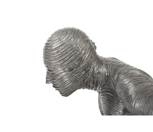 Elegante Figura Masculina de Metal Plateado, Objeto de Mesa, Escultura Moderna para Mesa, Decoración Elegante y Lujosa para el Hogar u Oficina, Procedente de la India - Product Image 5