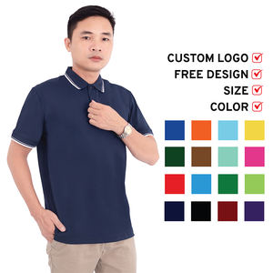 Camisetas Polo de Secado Rápido para Hombre con Logotipo Personalizado, Camisetas Polo de Trabajo al por Mayor, Camiseta Polo Lisa de Color Sólido, Camiseta Polo de Talla Grande para Hombre - Product Image 3