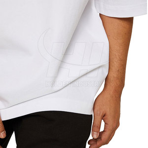 Camiseta de Hombre 2026, Corte Ajustado, Cuello Redondo, Tela de Algodón de Alta Calidad, Impresión de Logotipo Personalizada, Talla Grande - Product Image 5