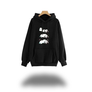 Alta calidad OEM personalizado logotipo bordado 100% algodón sudaderas con capucha para hombre ropa de invierno técnicas teñidas lisas a prueba de viento - Product Image 3