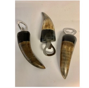 Opener Sustainable Gifting Viking-style Horn <b>Bottle</b> Opener for Beer Enthusiasts on Sale - Product Image 5