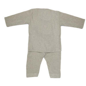 ชุดเสื้อผ้าเด็กผู้ชายแรกเกิดปักลาย - สีเขียว - Product Image 5