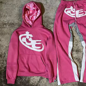 Conjunto Deportivo de 2 Piezas para Hombre, Estilo Urbano, Sudadera con Capucha Cortavientos y Pantalones con Cordón Ajustable, Venta al Por Mayor - Product Image 5