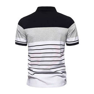 OEM ที่กำหนดเองโปโลเสื้อยืดผ้าฝ้าย100% ผู้ชายเสื้อโปโลโลโก้ที่กำหนดเองบวกขนาดของผู้ชายเสื้อโปโล - Product Image 3