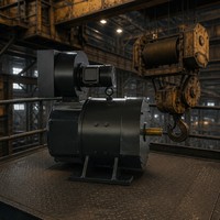 Moteur CC WPDJ Z2-101 30KW IMB3 IC06 IP23 pour grue de levage certifié CE