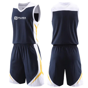 Conjunto de Uniforme Deportivo Personalizado para Hombre, Camiseta de Baloncesto Profesional de Secado Rápido y Transpirable, Impresa, de Alta Calidad, 100% Poliéster - Product Image 3