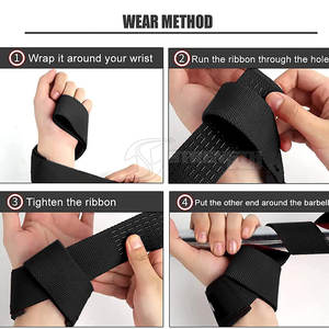 Sangles de musculation pour une prise en main sécurisée lors des entraînements de force et de musculation - Product Image 5