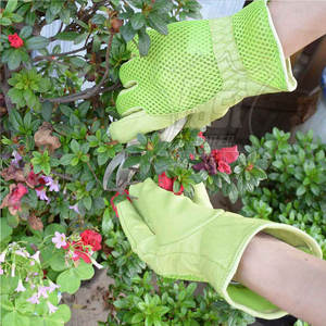 Guantes de Jardinería Resistentes, Guantes de Jardín Transpirables con Agarre Antideslizante, Paquete de Guantes para Paisajismo - Product Image 5