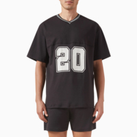 Maillots de football rétro personnalisés de haute qualité, imprimés, respirants, grande taille, à manches courtes, édition fan, pour joueurs, vente en gros