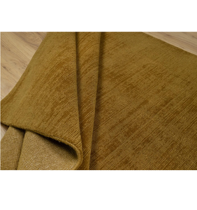 Alfombra de Lana Gabbeh Marrón Dorado Anudada a Mano, Grande 10x14, Tono Tierra, Decoración para el Hogar, Alfombra para Sala de Estar, Diseño Acogedor - Product Image 5