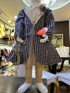 Robe en Satin Imprimé Floral Fantaisie avec Sac à Main pour 6-7 Ans Bébé Filles Nouvelle Collection Printemps pour les Fêtes - Product Image 2