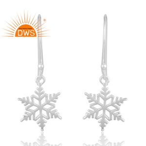 ต่างหูเงินแท้ทรงห้อย ดีไซน์ใหม่มาแรง สำหรับผู้หญิง ของขวัญสำหรับเธอ ผลิตโดยผู้ผลิตเครื่องประดับตามสั่ง - Product Image 1