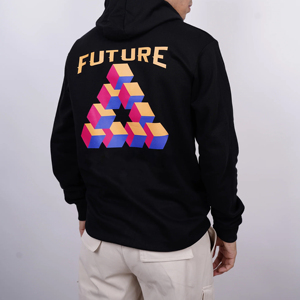 Venta al por mayor 2025 Diseño de alta calidad Multi Color Impreso Básicos personalizados, Sudadera con capucha de mezcla de algodón Hombres Sudaderas con capucha de tela de gran tamaño - Product Image 3