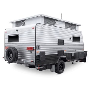 Caravana Híbrida de Aluminio de Lujo, Vehículo Todoterreno para Acampar, Remolque con Características Ajustables Disponible para la Venta - Product Image 5