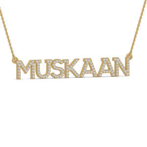 Pendentif personnalisé en moissanite avec diamant taille ronde en or rose et argent sterling 925 - Product Image 5