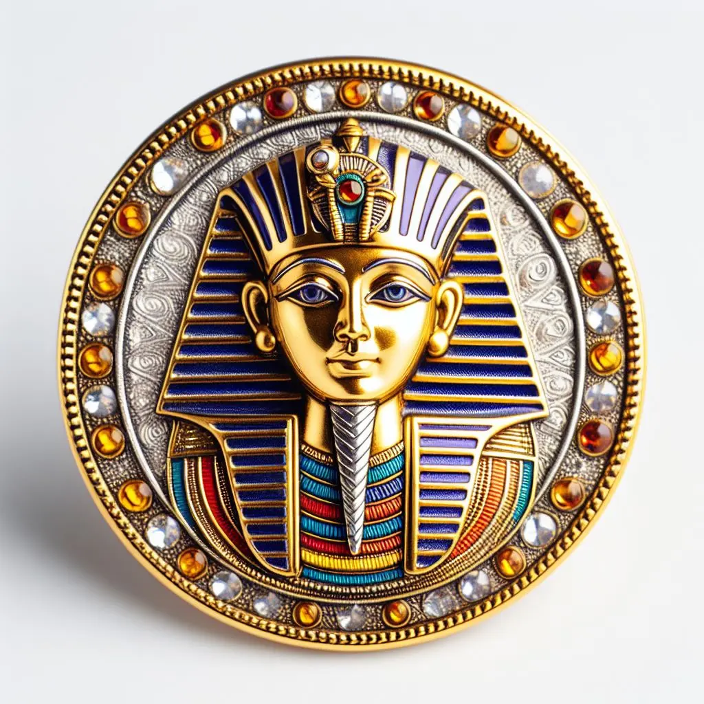 Индивидуальные высококачественные металлические пирамиды фараонов Египет Сувенирный магнит на холодильник