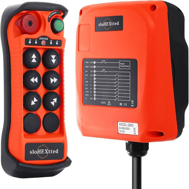 Industrial Using Crane Remote Control Wireless 12-24V Radio Controle Lcc With 2 Buttons
