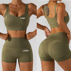 Vente en gros de vêtements d'entraînement vêtements de fitness à fort impact shorts de sport pour hommes avec logo client - Product Image 6