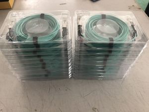 Modulo Cavo Ottico Attivo AOC Juniper/Mikrotik da 1m a 20m SFP+ 10G Fibra LC Aqua Cat8 <span class=keywords><strong>OM3</strong></span> per Cavi di Comunicazione - Product Image 6