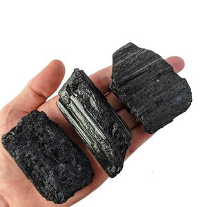 Piedra en bruto de turmalina negra al por mayor, piedras preciosas naturales, cristal en bruto de alta calidad, trozos de minerales, recuerdo hecho a mano - Product Image 4
