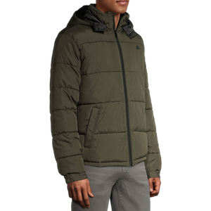 แจ็กเก็ตขนเป็ดสำหรับผู้ใหญ่สำหรับผู้ชายมีฮู้ดปกตั้งกลางแจ้งพิมพ์ลายได้ตามต้องการสำหรับฤดูหนาว - Product Image 5