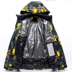 Vêtements de ski d'hiver imperméables de qualité supérieure, camouflage, pour hommes, style le plus récent, vestes de ski pour hommes, vestes pour hommes - Product Image 2