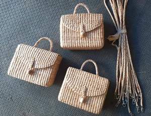 Sac à main en herbe de mer écologique fait à la main pour femmes - Product Image 5