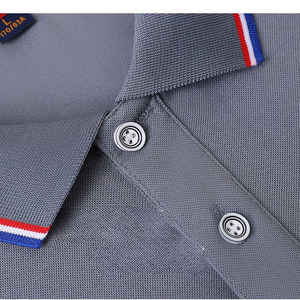 เสื้อโปโลสำหรับผู้ชายเสื้อเจอร์ซีย์ปักโลโก้ออกแบบลายไม่ซ้ำใคร - Product Image 5