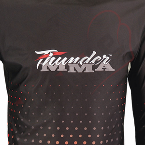 Rashguard Personalizado de MMA BJJ Unisex, Totalmente Sublimado, Transpirable, de Secado Rápido, Antibacteriano, Ropa de Artes Marciales, Entrenamiento Personalizado - Product Image 2