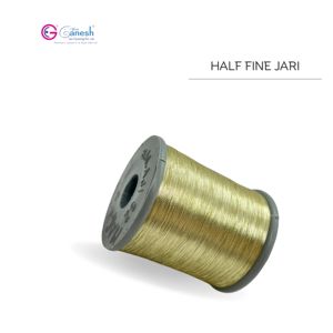 Fil à broder indien Zari Jari Kasab LC 1260 pour fil de polyester métallique de marque Lurex pour le tissage et le tricot à la main - Product Image 3