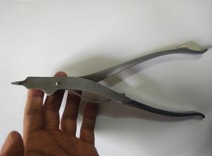 Instrumento de extracción de esparcidor de fundición quirúrgica de 9 pulgadas, herramienta de división de fundición de tres puntas, herramienta Manual de extracción de fundición de acero inoxidable - Product Image 3