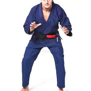 ชุดเครื่องแบบ BJJ GI สำหรับผู้ชายผ้าโพลีเอสเตอร์/ ผ้าฝ้ายแห้งเร็วระบายอากาศได้ดี - Product Image 3