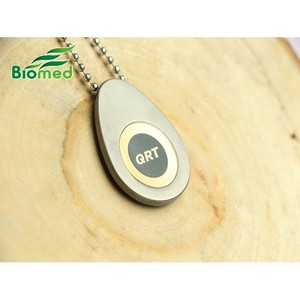 จี้ควอนตัมพลังงานพร้อมโลโก้สั่งทำ สร้อยคอแฟชั่นสแตนเลส - Product Image 6
