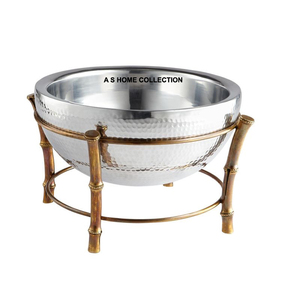 Corne d'animal décorative la plus vendue en noir forme ronde naturelle base en acrylique beau bol de fruits de service - Product Image 3