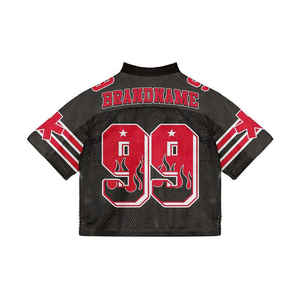 Men's High Quality Polyester Mesh Design Rugby Jersey american football uniform American Football Jersey - Product Image 6