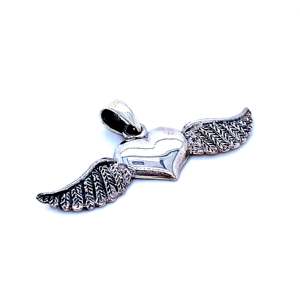 จี้หัวใจมีปีก - Product Image 1