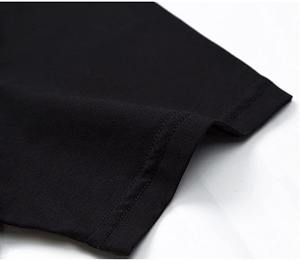เสื้อยืดสตรีทแวร์โอเวอร์ไซส์ราคาถูก พิมพ์ลายเพชร แฟชั่นสำหรับผู้ชาย ออกแบบเองได้ สวมใส่สบาย ผ้าฝ้าย 100% ระบายอากาศได้ดี - Product Image 5
