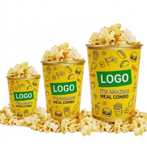 Vasos y Cajas de Palomitas Personalizados al por Mayor, Tubos de Papel Biodegradables para Palomitas, Contenedores de Snacks para Cines en EE. UU. - Product Image 2