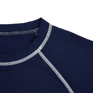 Camisa de playa antibacteriana respetuosa con el medio ambiente de secado rápido de manga corta UPF 50 + para hombre, logotipo personalizado, venta al por mayor, protección solar OEM ODM - Product Image 2