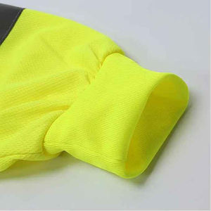 2025 ODM Camisa de trabajo de cuello redondo de alta visibilidad para hombres por encargo Camisa de buena calidad de manga completa reflectante de seguridad Hi Vis Shirt - Product Image 5