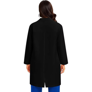 Blouse de laboratoire tendance pour médecin, élégante, en coton et polyester, pour femmes, infirmières, blouse de laboratoire médicale - Product Image 6