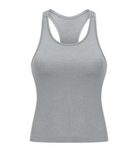 2024 New Wholesale Custom Logo <b>Ladies</b> Fashion Summer <b>Tank</b> <b>Top</b> New Style Sleeveless Women <b>Tank</b> <b>Tops</b> for Gym Wear - Product Image 5