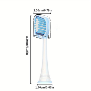 Hygienic & Antibacterial Electric <b>Toothbrush</b> <b>Head</b> Safe Material Replacement for Household Use - Product Image 1