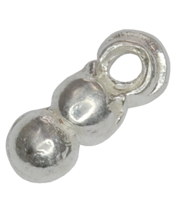 Charmes en argent sterling 925, petits trillions, pour bracelets, colliers, bijoux, trouvailles et composants - Product Image 4